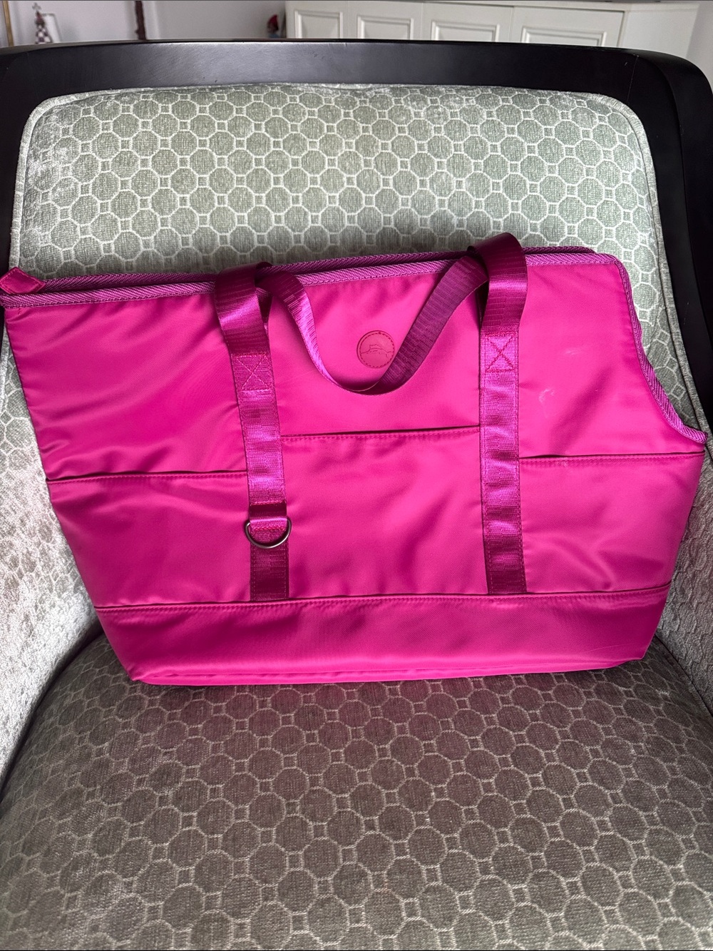 Tommy Bahama Magenta Pet Carrier Tote NWOT